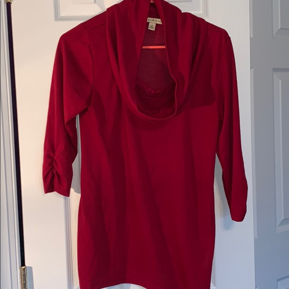 Debbie Morgan Red Top Size Medium